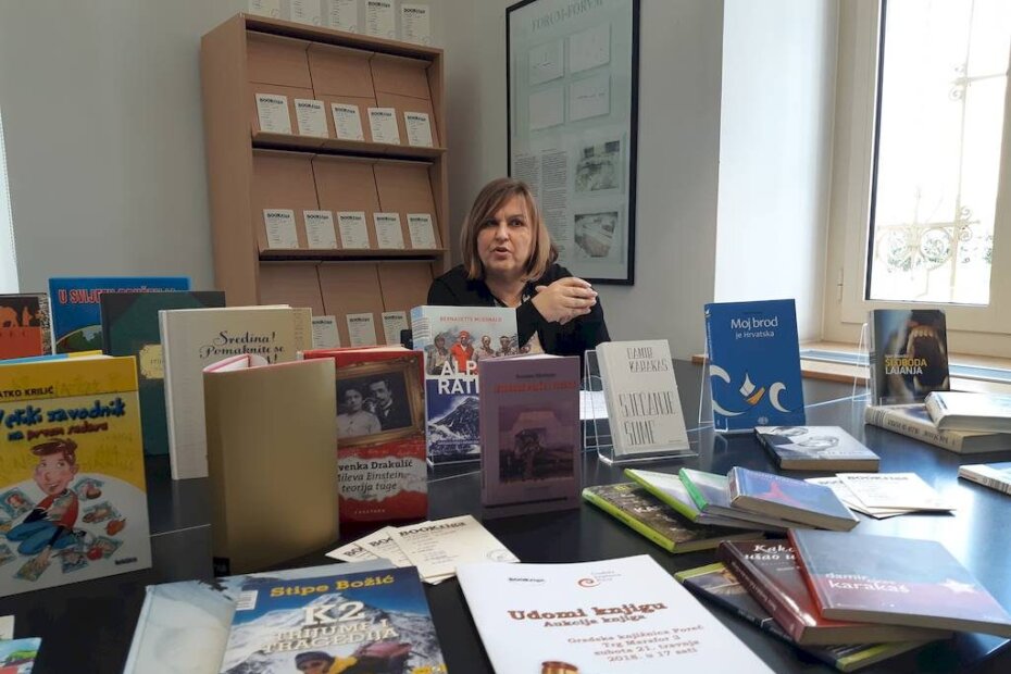 Irides Zović, ravnateljica Gradske knjižnice Poreč