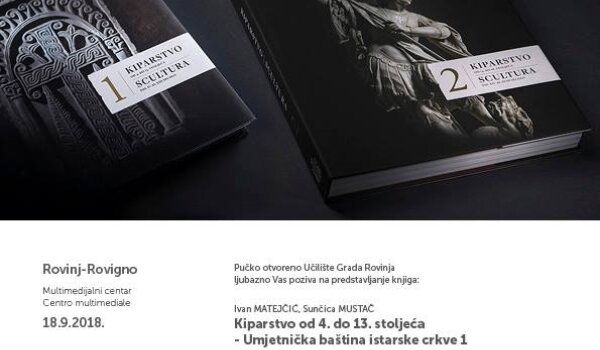 Predstavljanje knjiga iz serije "Umjetnička baština istarske crkve" u Rovinju
