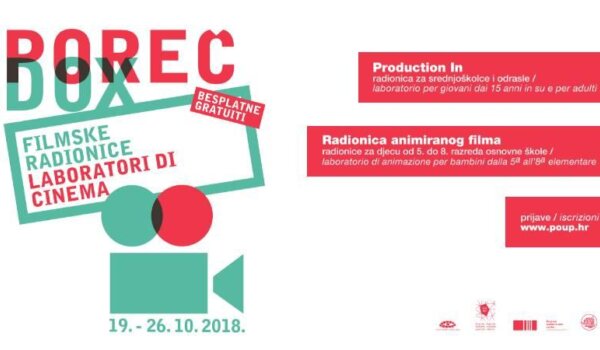 8. Poreč Dox poziva djecu i odrasle na besplatne filmske radionice