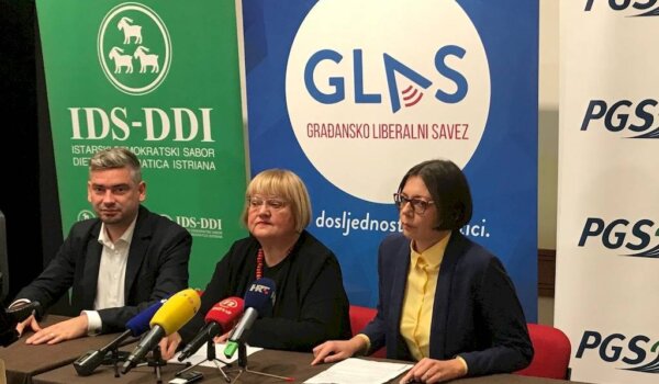 GLAS, IDS i PGS: Izbori pred nama predstavljaju prijelomni trenutak za Europsku uniju i Hrvatsku