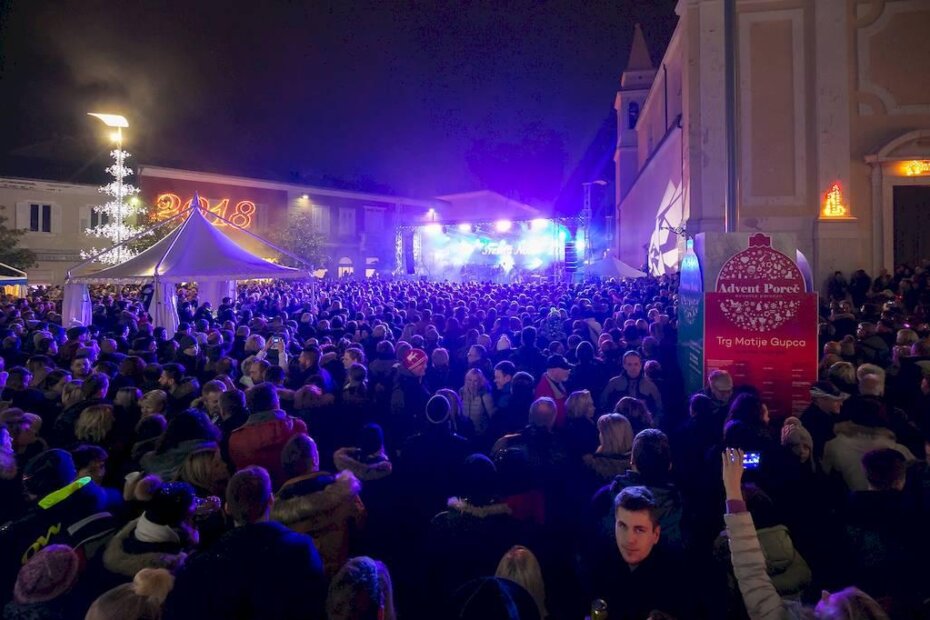 Doček Nove godine na Trgu slobode 2018. godine