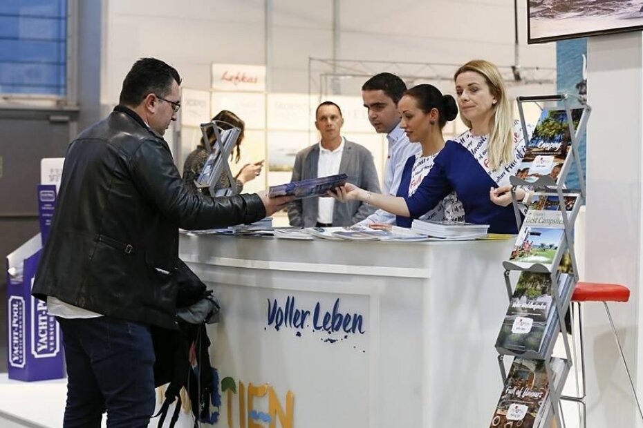 Detalj prošlogodišnjeg štanda na sajmu BOOT; Izvor: Messe Düsseldorf; Snimila: Constanze Tillmann.