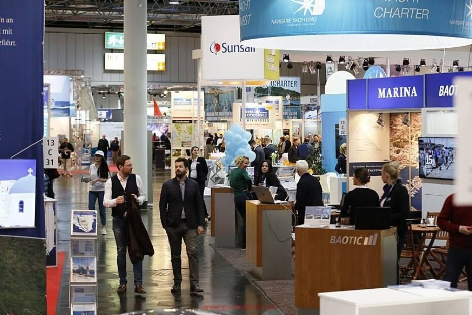 Nastup hrvatskih nautičarskih tvrtki na prošlogodišnjem sajmu BOOT; Izvor: Messe Düsseldorf; Snimila: Constanze Tillmann.