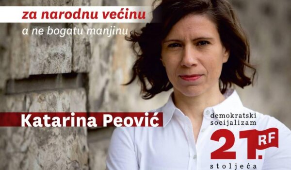 Radnička fronta predstavila kandidatkinju za predsjedničke izbore
