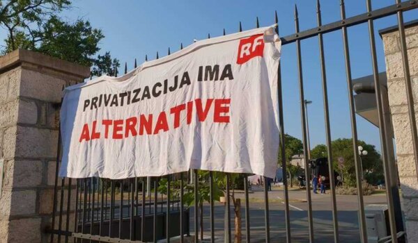 Radnička fronta: Panel 'Nacionalizacija brodogradnje - jedina održiva alternativa' u Puli