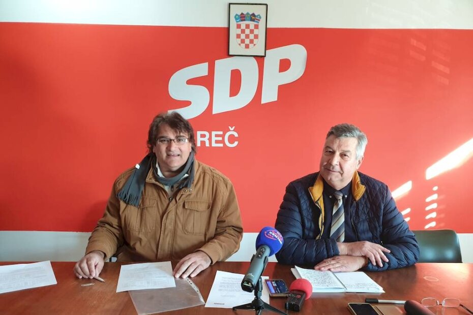 Goran Gašparac i Rodoljub Kosić (SDP)