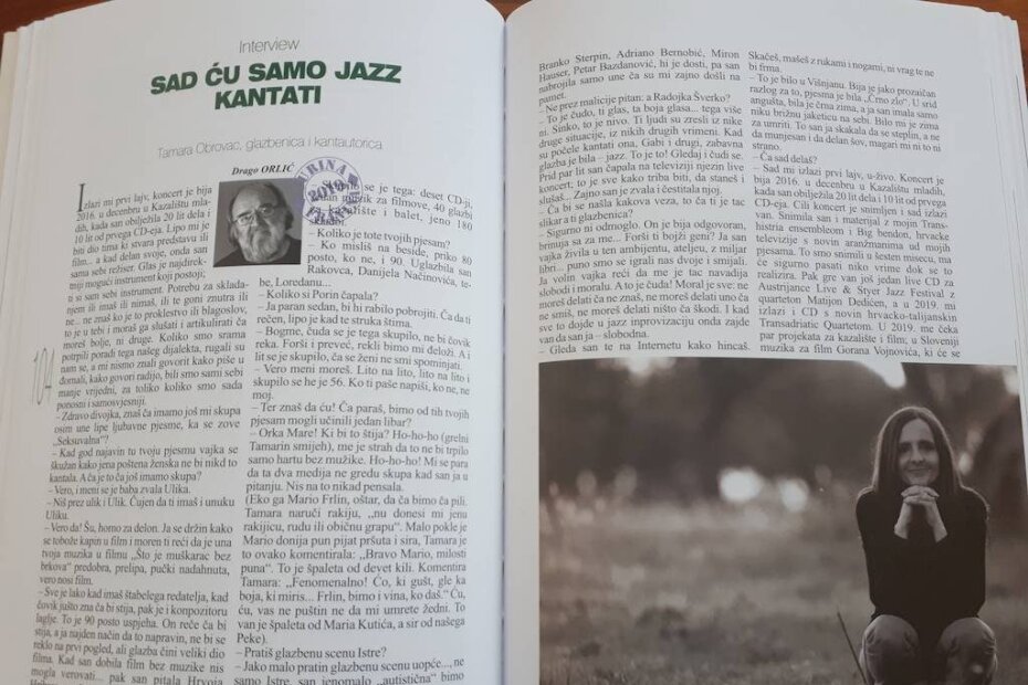 Središnji dio kalendara -  razgovor s glazbenicom Tamarom Obrovac