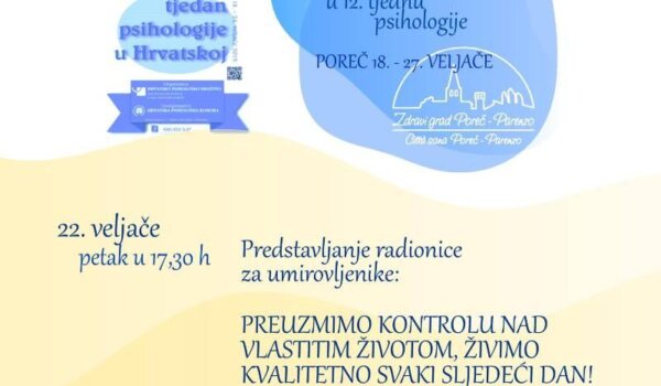 U Galiji predavanje 'Preuzmimo kontrolu nad vlastitim životom' Vere Kufner