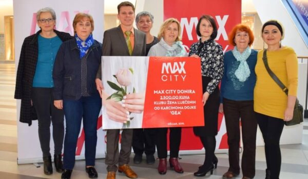 Max City uručio prigodnu donaciju Klubu Gea iz Pule