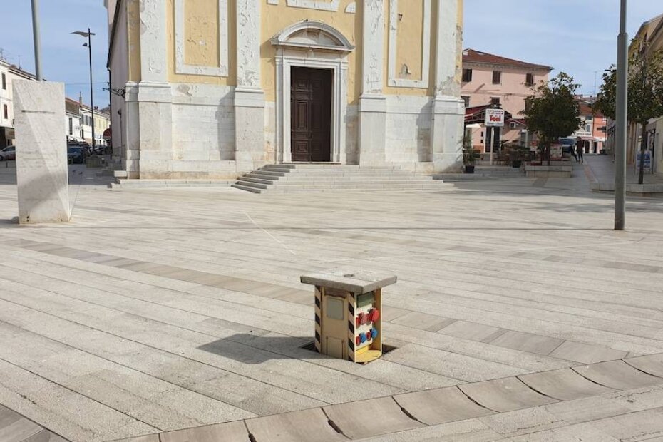 Otvoreni podzemni ormarići za struju