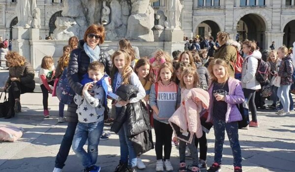 Učenici nižih razreda Talijanske osnovne škole proveli dan u Trstu