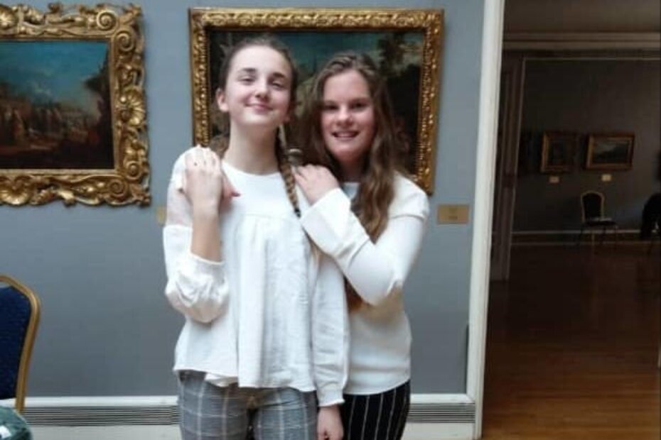 Nina Poropat i Chiara Vukadinović