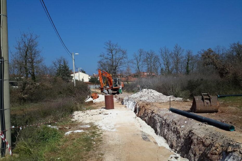 Radovi na izgradnji javne kanalizacije (arhiva)