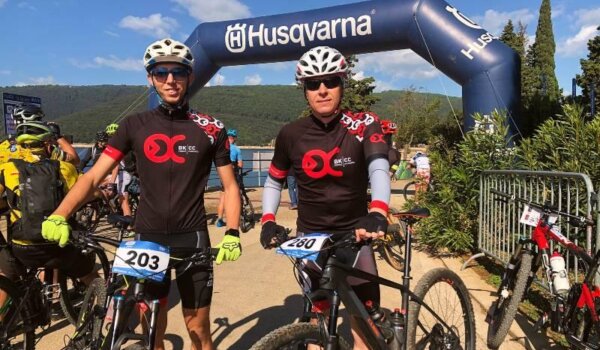Porečani Albert Kiš i Diego Žužić na  MTB maratonu Helter Skelter u Rapcu