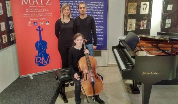 Hana Gubić osvojila prvo mjesto u violončelu na natjecanju 'Rudolf Matz'