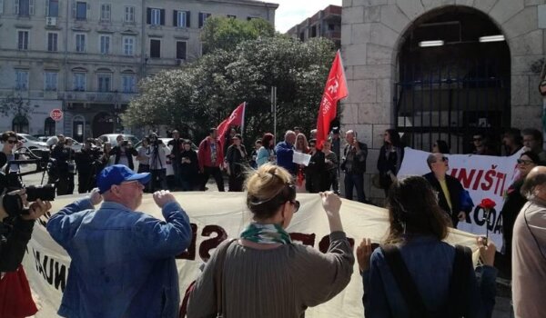 Radnička fronta: Borba za brodogradnju se nastavlja