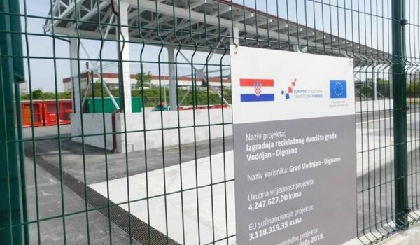 Otvaranje reciklažnog dvorišta i radionice o gospodarenju otpadom u  Vodnjanu