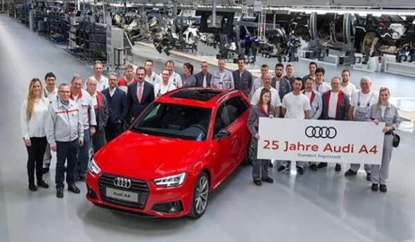 25 godina: Audi A4 slavi 'Srebrni pir'