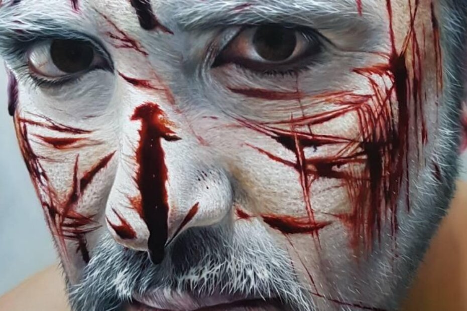 Andragathia, ulje na platnu, 150x150cm, 2017.