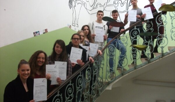 U SŠ Mate Balote podjela Njemačkih jezičnih diploma - DSD