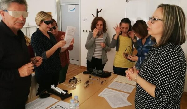 Turistički vodiči iz Poreča, Umaga i Novigrada naučili kako voditi osobe oštećena vida