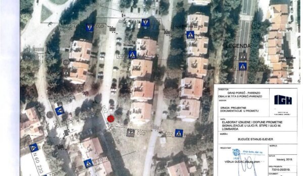 Nova prometna signalizacija u ulicama Stipe Rajka i Massa Lombarda