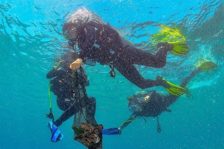 Čišćenje podmorja (Foto: Karlo Maćaš)