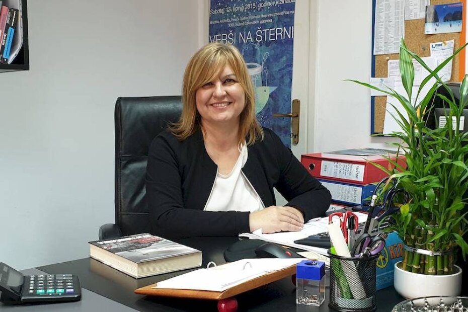 Irides Zović, ravnateljica Gradske knjižnice Poreč