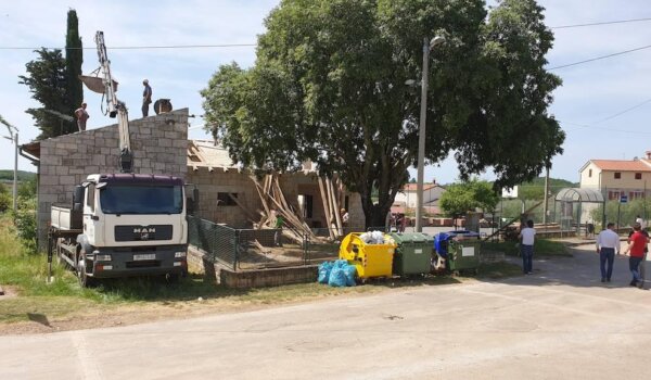 Dračevac: Počelo uređenje talijanskog vrtića