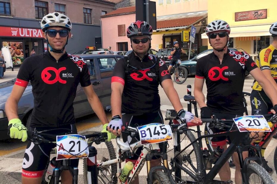 Diego Žužić, Albert Kiš i Bojan Horvat na XCM maratonu u Balama