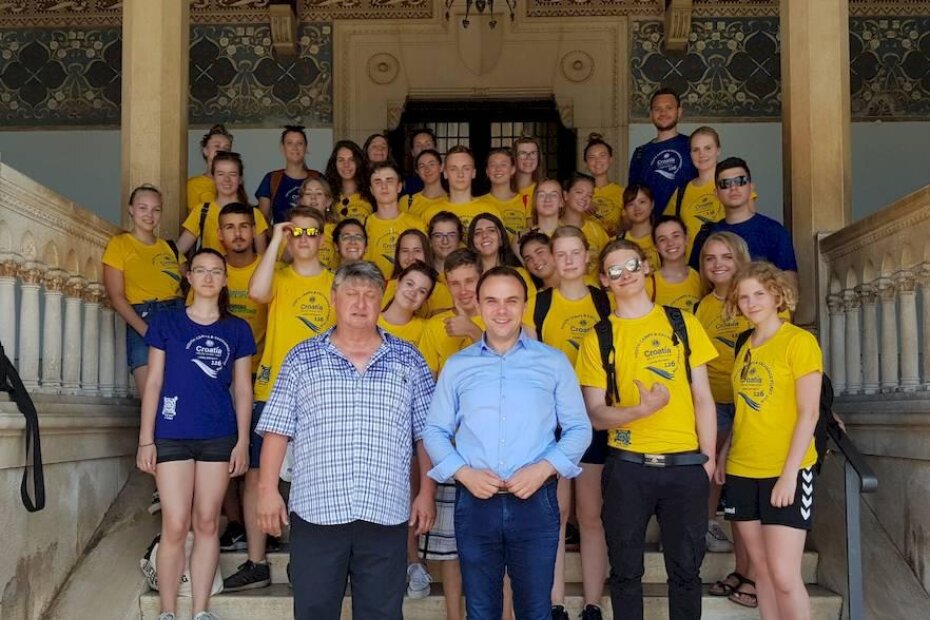 Mladi Lionsi u gostima kod porečkog gradonačelnika Lorisa Peršurića