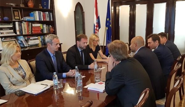 Ministar Banožić primio novog predsjednika Uprave Plave Lagune Dragana Pujasa