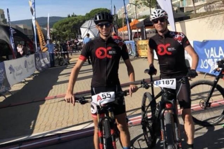 Diego Žužić i Albert Kiš na maratonu u Rapcu