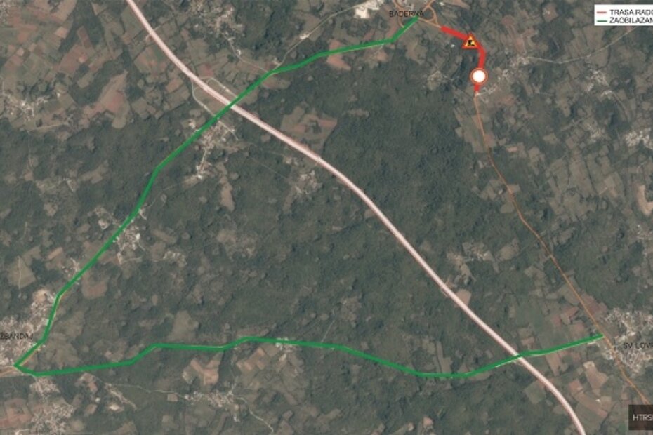 Pregledna karta radova