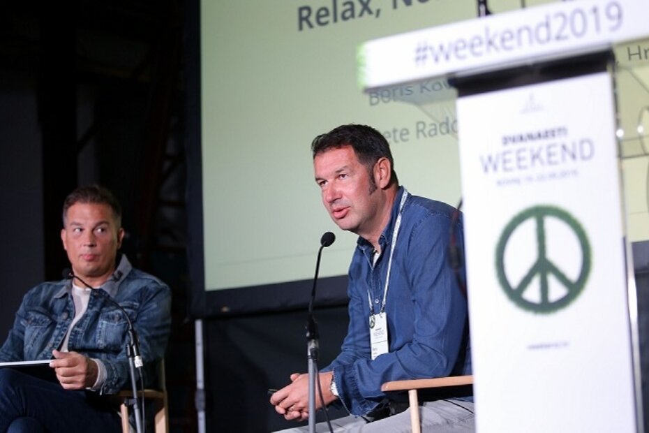 Pete Radovich (lijevo) i Boris Kovaček