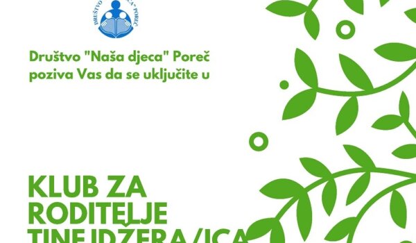 Poreč: Osnovan Klub za roditelje tinejdžera