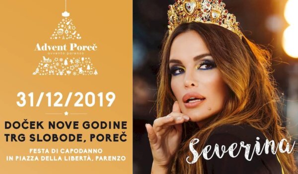 Severina za doček Nove godine u Poreču
