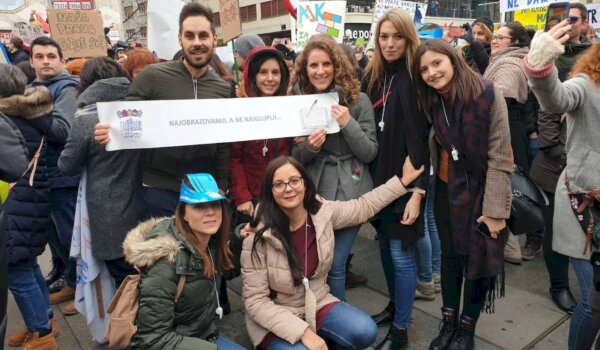 I porečki prosvjetari na današnjem skupu u Zagrebu