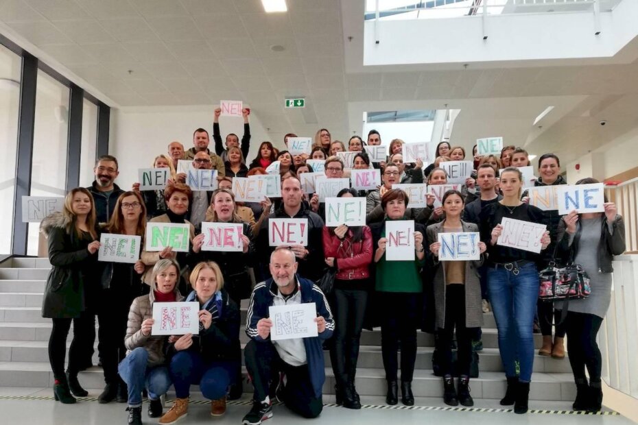 Djelatnici OŠ Finida u Poreču