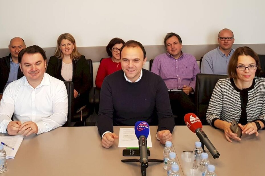 Gradonačelnik sa zamjenicima i pročelnicima