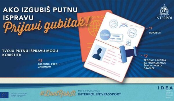 Prijavite pronalazak prethodno izgubljenih putnih isprava
