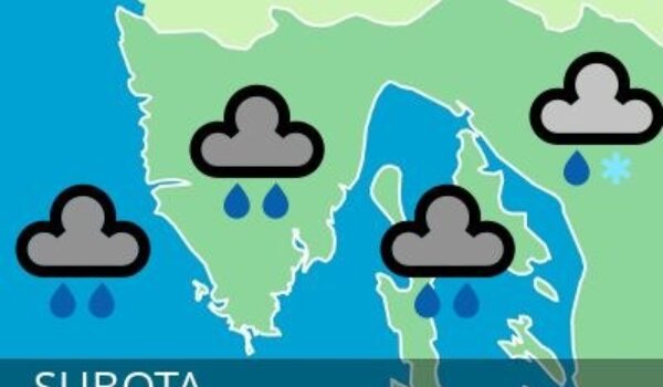 Danas kratkotrajna promjena vremena s kišom i snijegom u gorju