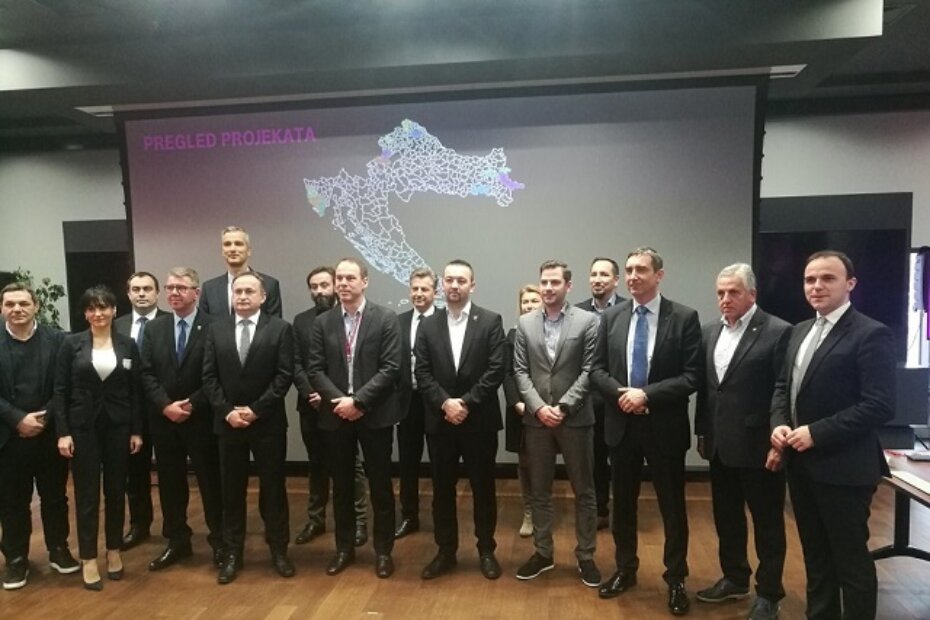 Potpisnici sporazuma danas u Zagrebu (fotografija: Grad Poreč)