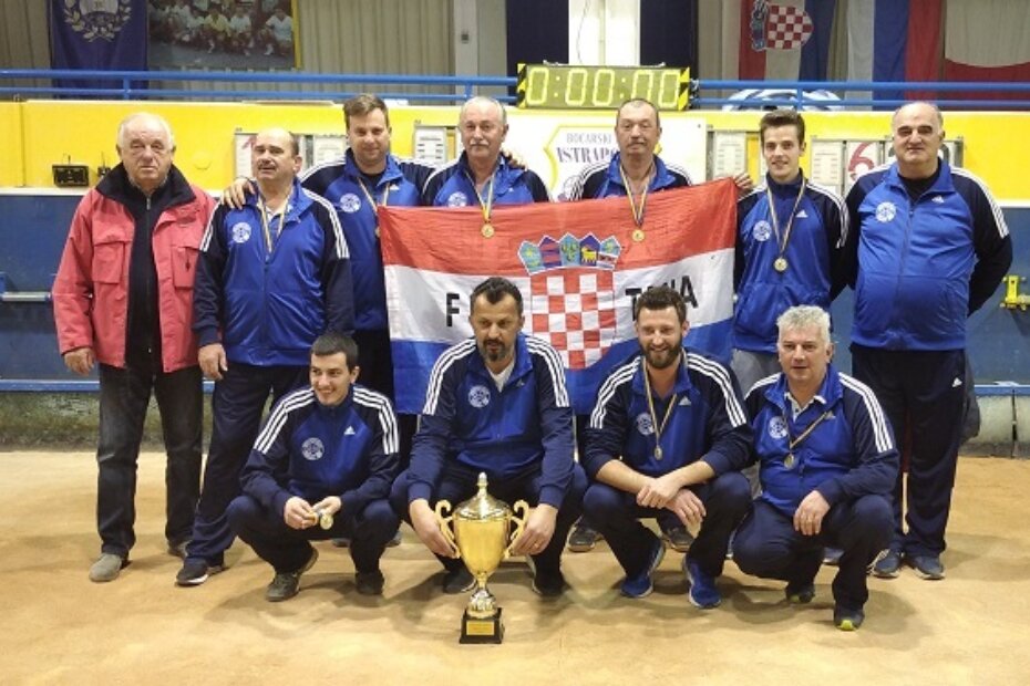 Ekipa BK Funtane (fotografija: Boćarska zajednica)