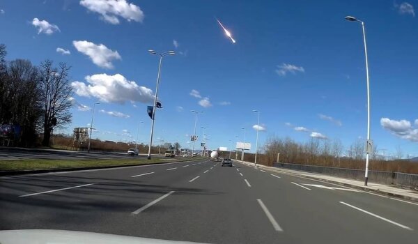 Meteor koji je eksplodirao nad Hrvatskom bio je mase 5,5 tona