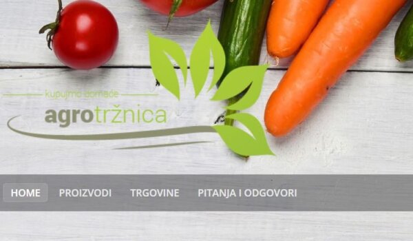 Virtualna agro-tržnica za domaće proizvode