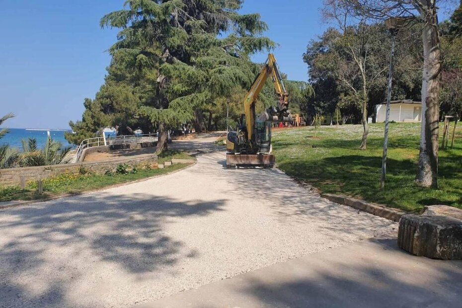 Radovi na Gradskom kupalištu