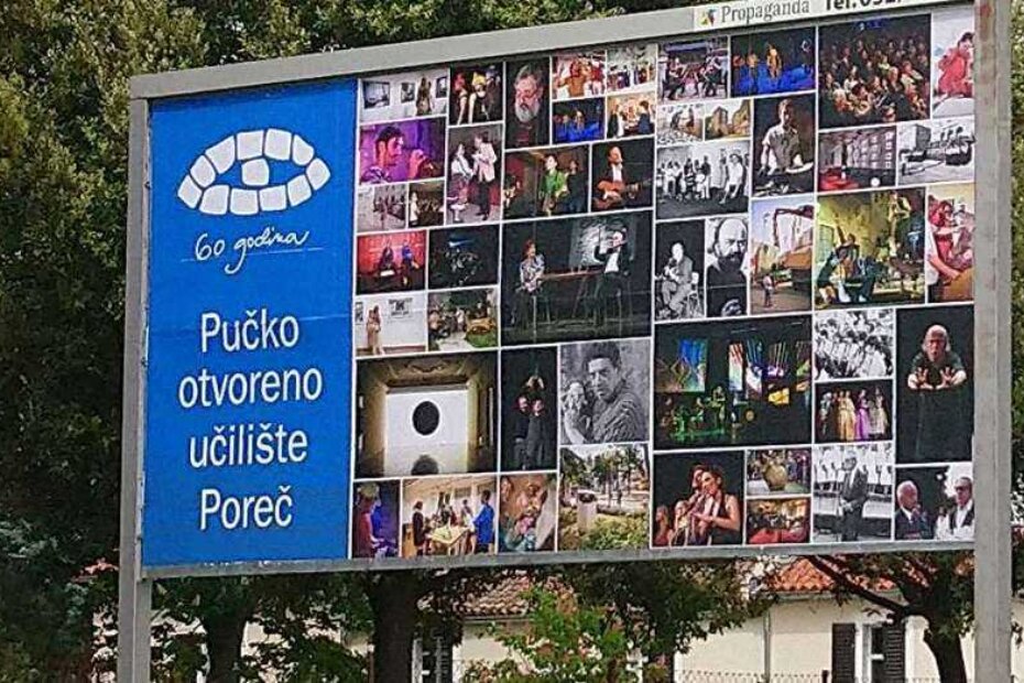 Fotografije su postavljene širom grada
