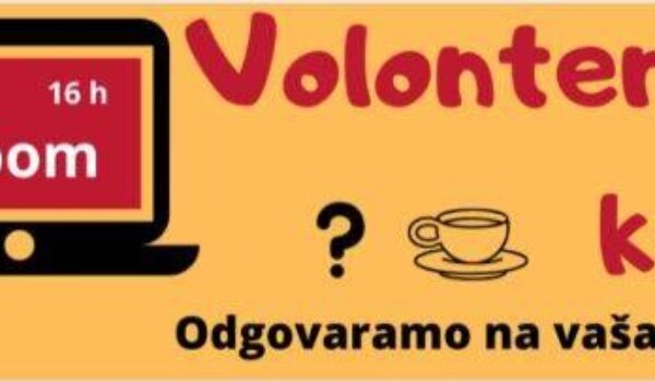 "Volonterska kava" Volonterskog centra Istra