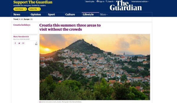 Hrvatska među 20 najtraženijih svjetskih destinacija na francuskom tržištu